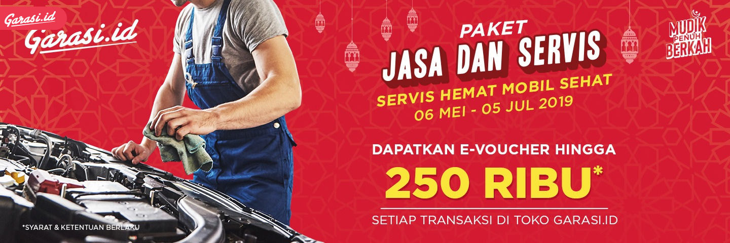 Jangan Lupa Servis, Perawatan Terbaik ada di Garasi.id Promo mudik 2019
