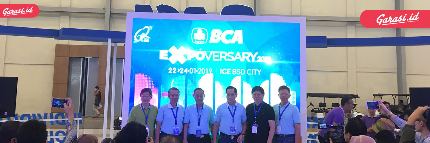 Rayakan HUT Ke - 62, BCA Expoversary 2019 Resmi Dimulai Garasi.id di BCA Expoversary