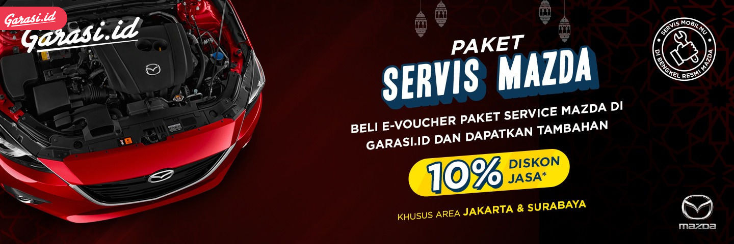 Beli Mobil Bekas Mazda di Garasi.id Bisa Dapat Diskon 10% Paket Servis Mazda