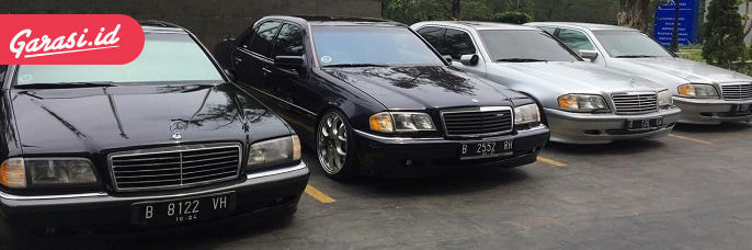 Komunitas Mercedes-Benz W202 Jakarta Bersiap Touring Sejauh 600 Kilometer Mercedes-Benz W202
