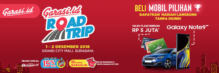 Garasi.id Road Trip 'Bagi-Bagi' Galaxy Note 9 di BlackAuto Battle 2018 BlackAuto