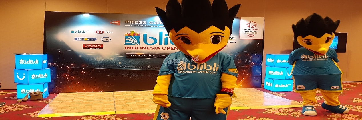 Garasi.id Turut Meramaikan Gelaran Olahraga Internasional Blibli.com kembali menjadi sponsor utama ajang bergengsi turnamen bulutangkis Indonesia Open 2019