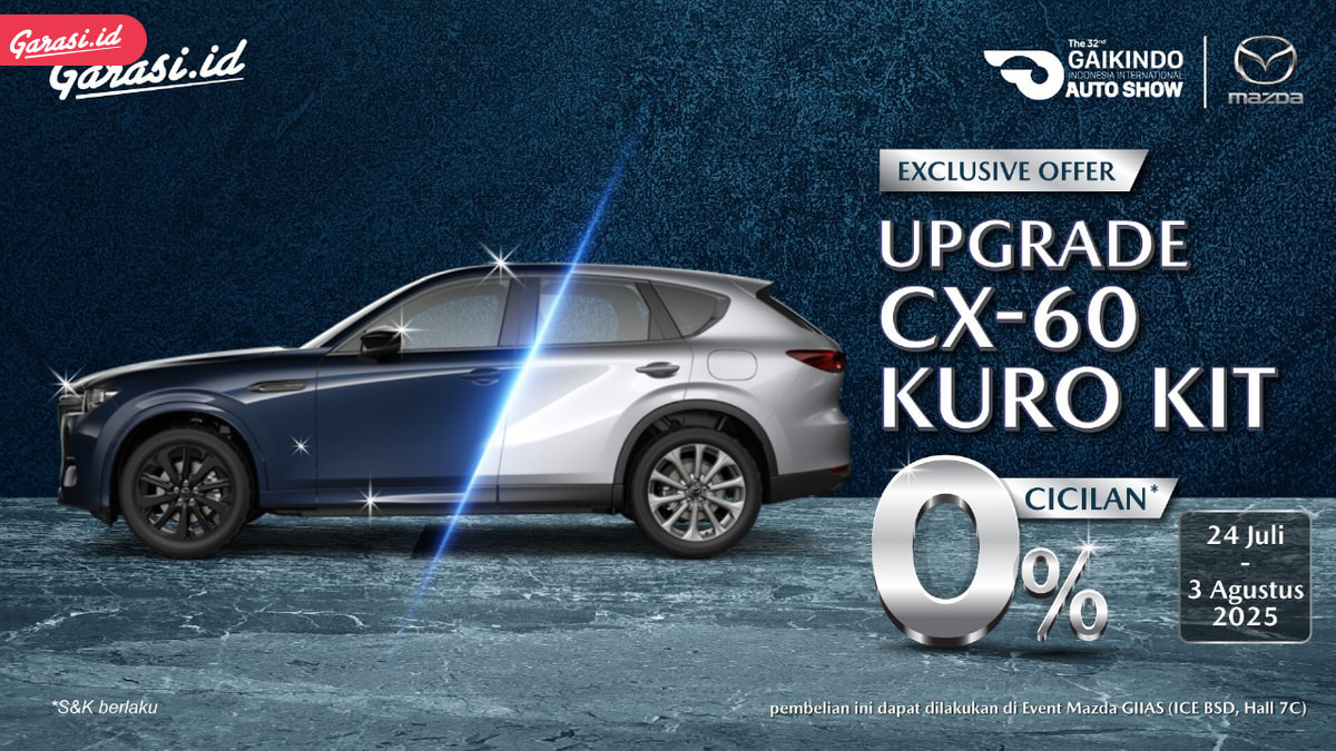 Mazda Gandeng Garasi.id di GIIAS 2025, Hadirkan Promo & Layanan Digital