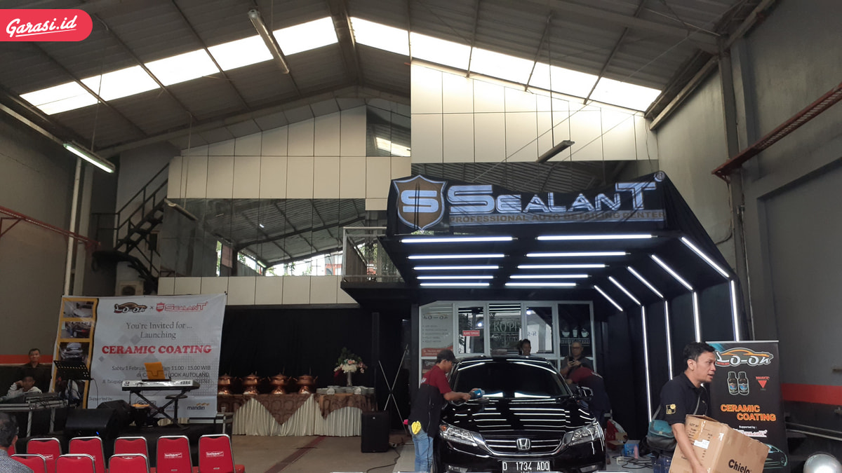 Sealant Indonesia Berkolaborasi Dengan Car Wash Look Autoland Meresmikan Outlet di Bandung