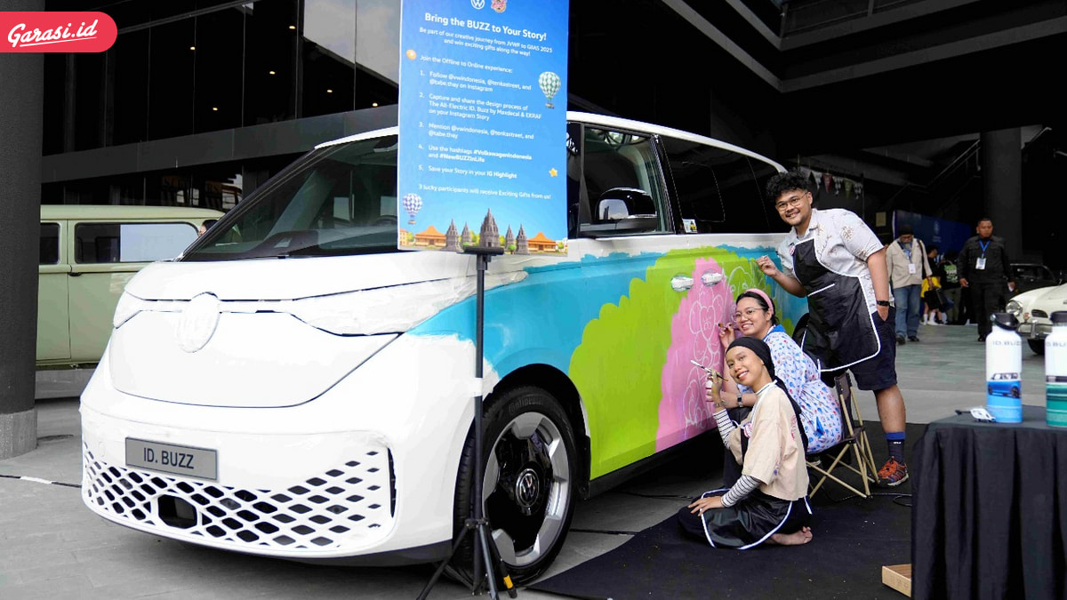 Volkswagen Indonesia Perkenalkan ID. BUZZ di Yogyakarta, Rayakan 75 Tahun VW Bus di Jogja Volkswagen Festival (JVWF)  2025