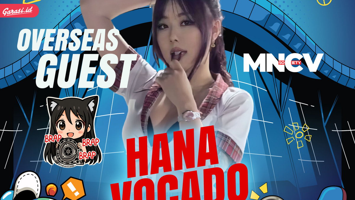 Hana Vocado GTR STUTUTU GIRL Datang Pertama Kali ke Indonesia Demi Hadir di IMX 2025