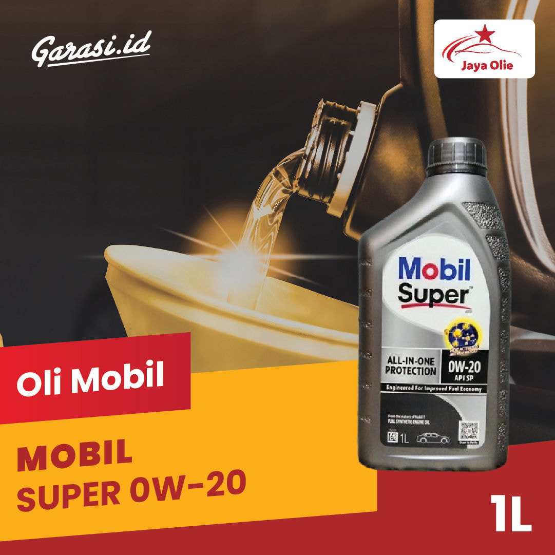 Paket Ganti Oli Mobil Super 0W/20 1 Liter