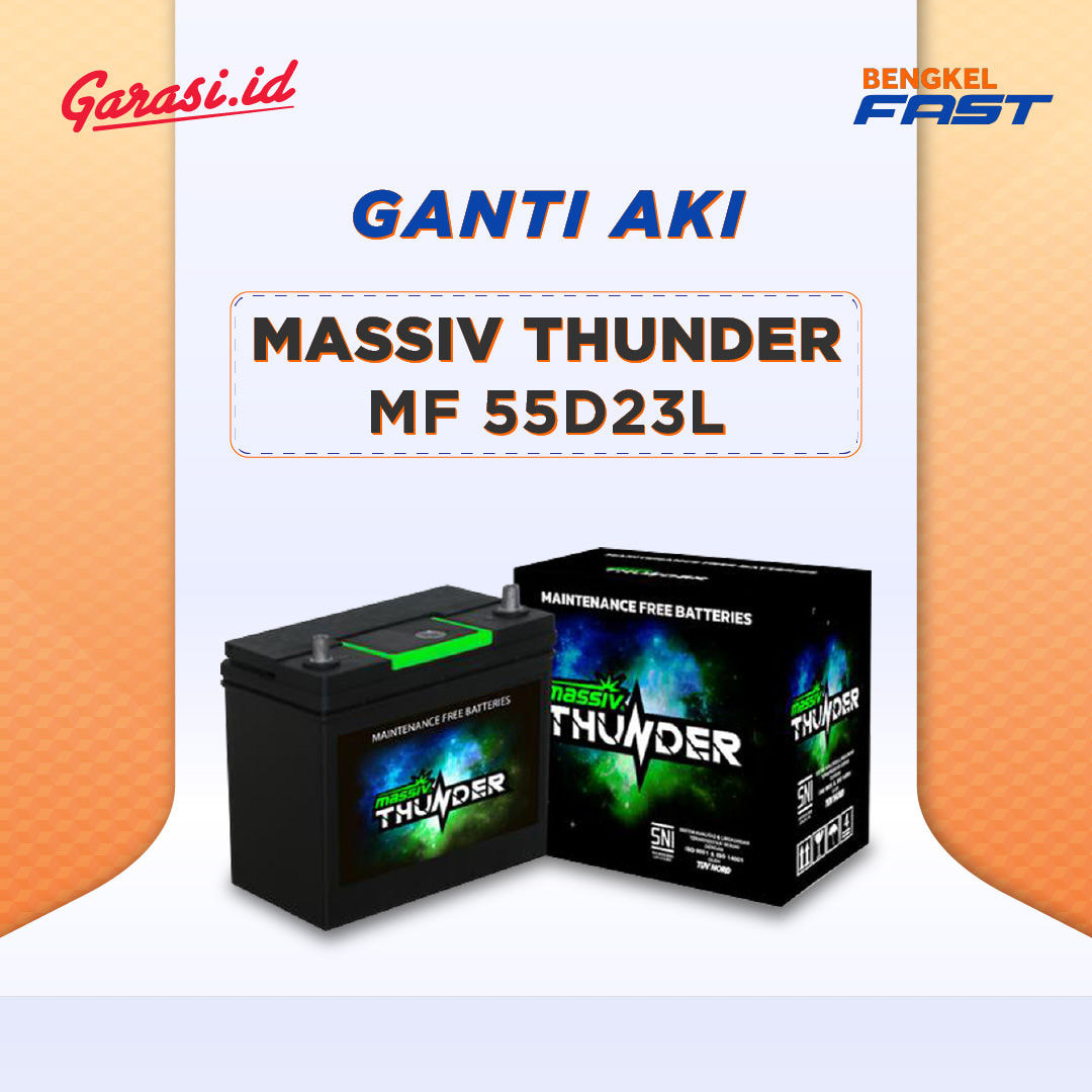 Ganti Aki - Massiv Thunder MF 55D23L