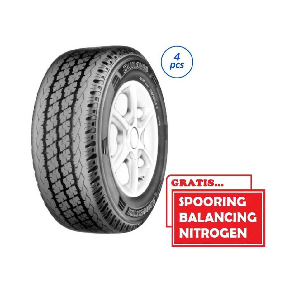 Bridgestone Duravis R624 165 R13 94R SP Ban Mobil [Gratis Pasang/ Spooring Balance/ Nitrogen]