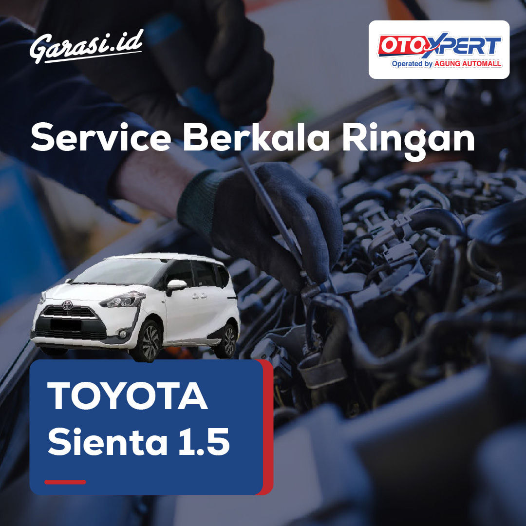 Service Berkala Ringan (Toyota Sienta 1.5)