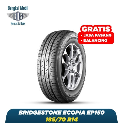 Ban Mobil Bridgestone Ecopia EP150 - 185/70 R14 - Gratis Pasang dan Balancing