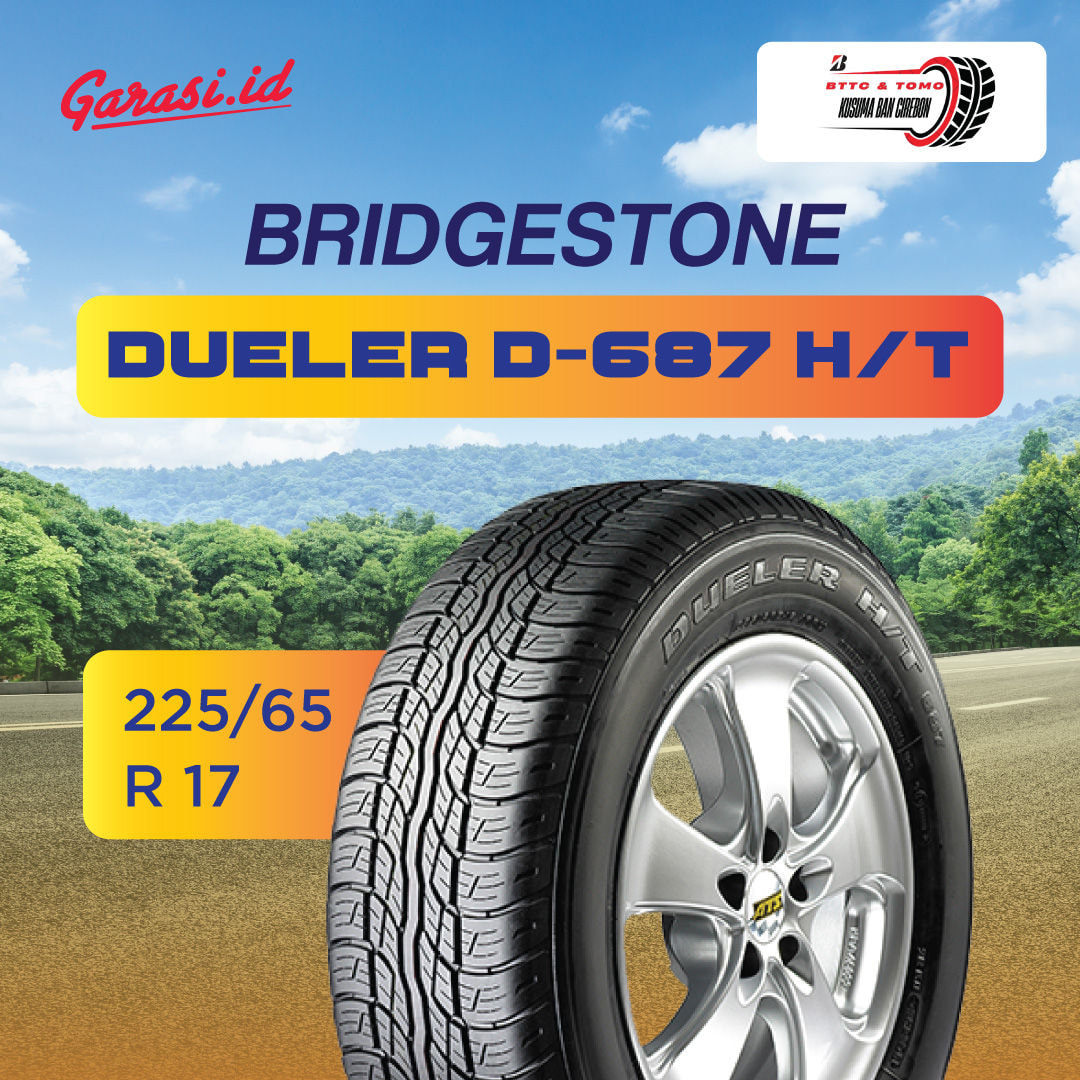 Paket Ganti Ban DUELER D-687 H/T 225/65 R 17
