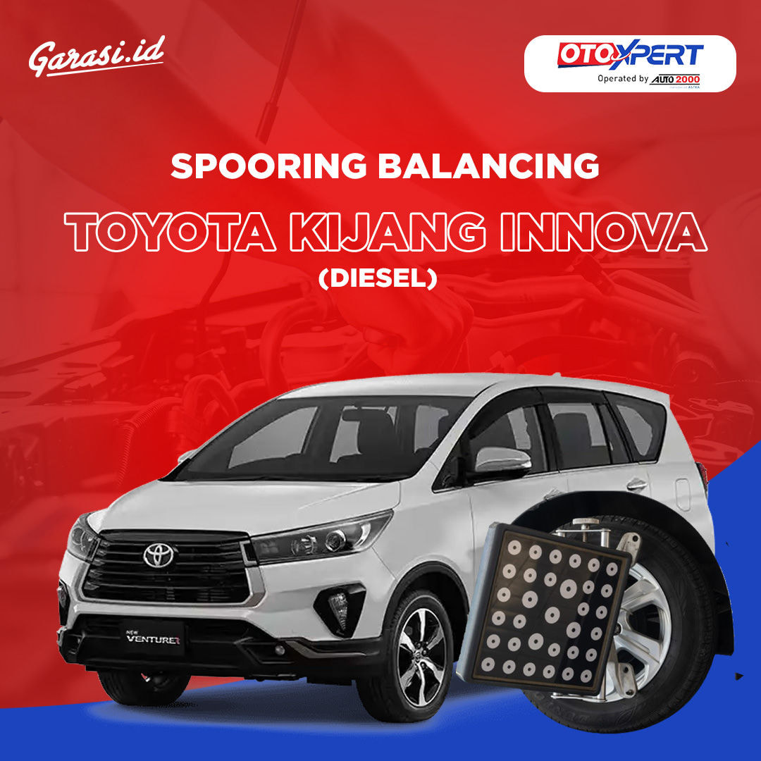 Spooring Balancing Toyota Kijang Innova (Diesel)