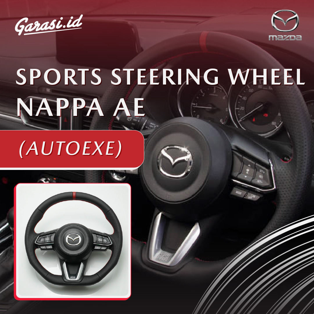 MAZDA CX-3 SPORTS STEERING WHEEL NAPPA AE