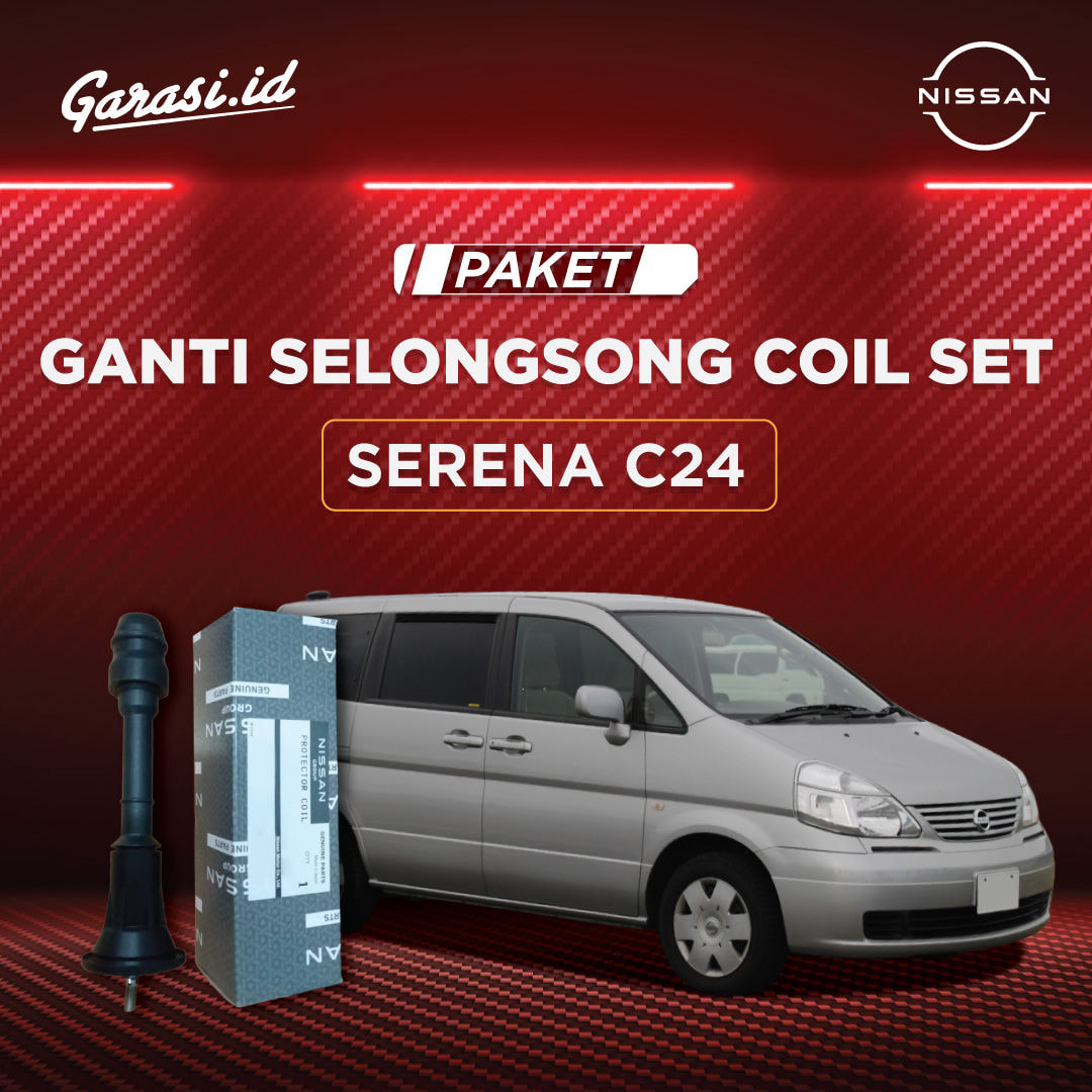 Paket Selongsong Coil Set Nissan Serena C24 Paket Selongsong Coil Set Nissan Serena C24