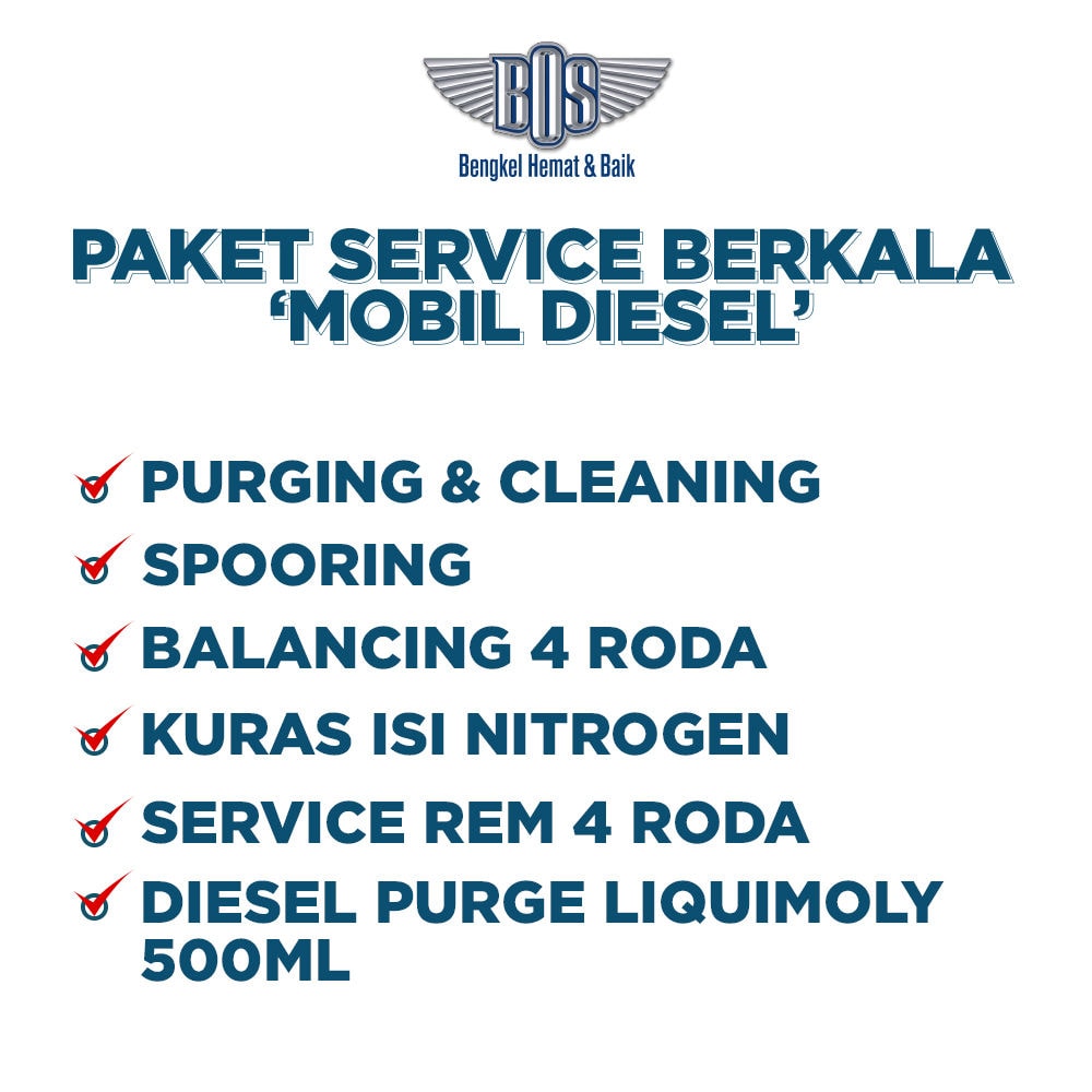 Paket Service Berkala Mobil Diesel