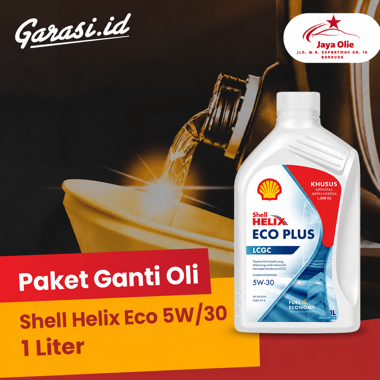 Shell Helix Eco 5W/30 1 Liter