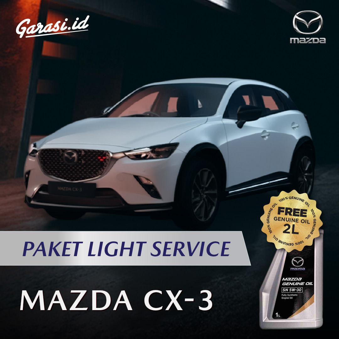 Light Service Package - Mazda CX3 Light Service Package - Mazda CX3
