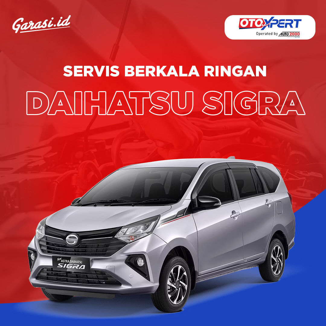 Servis Berkala Ringan Mobil Daihatsu Sigra