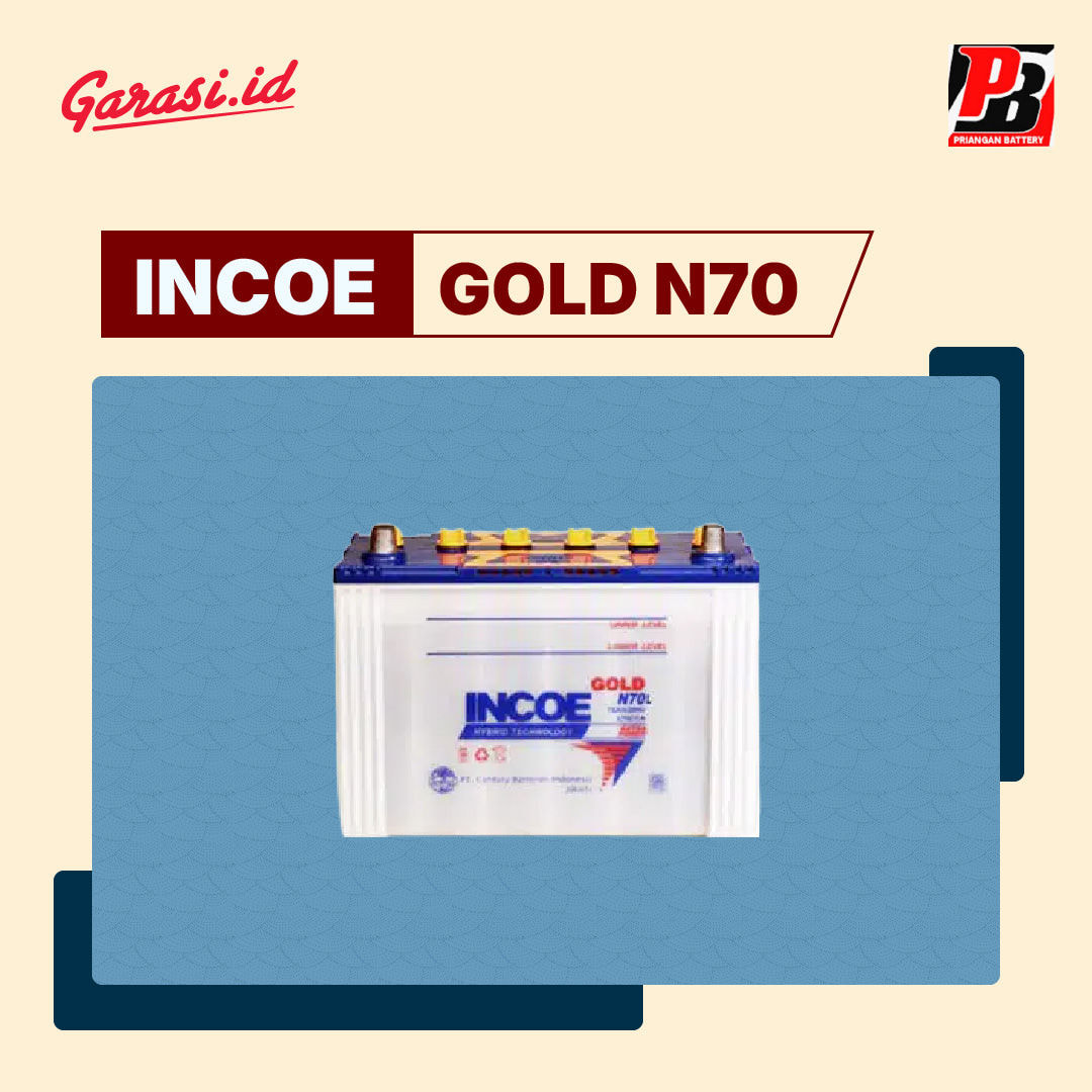 GANTI AKI MOBIL INCOE GOLD N70