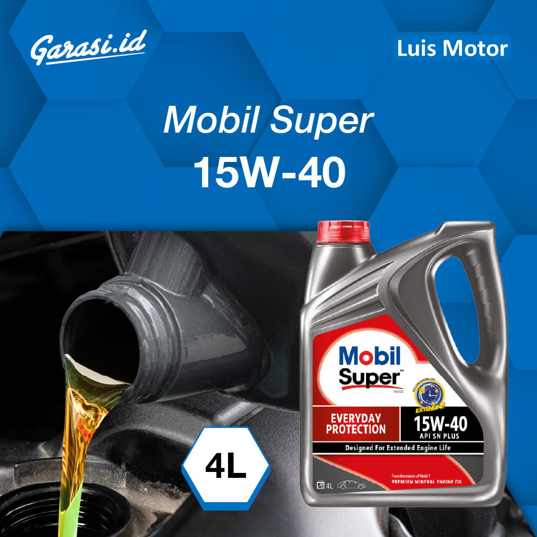 Ganti Oli Mobil Super 15W/40 4L