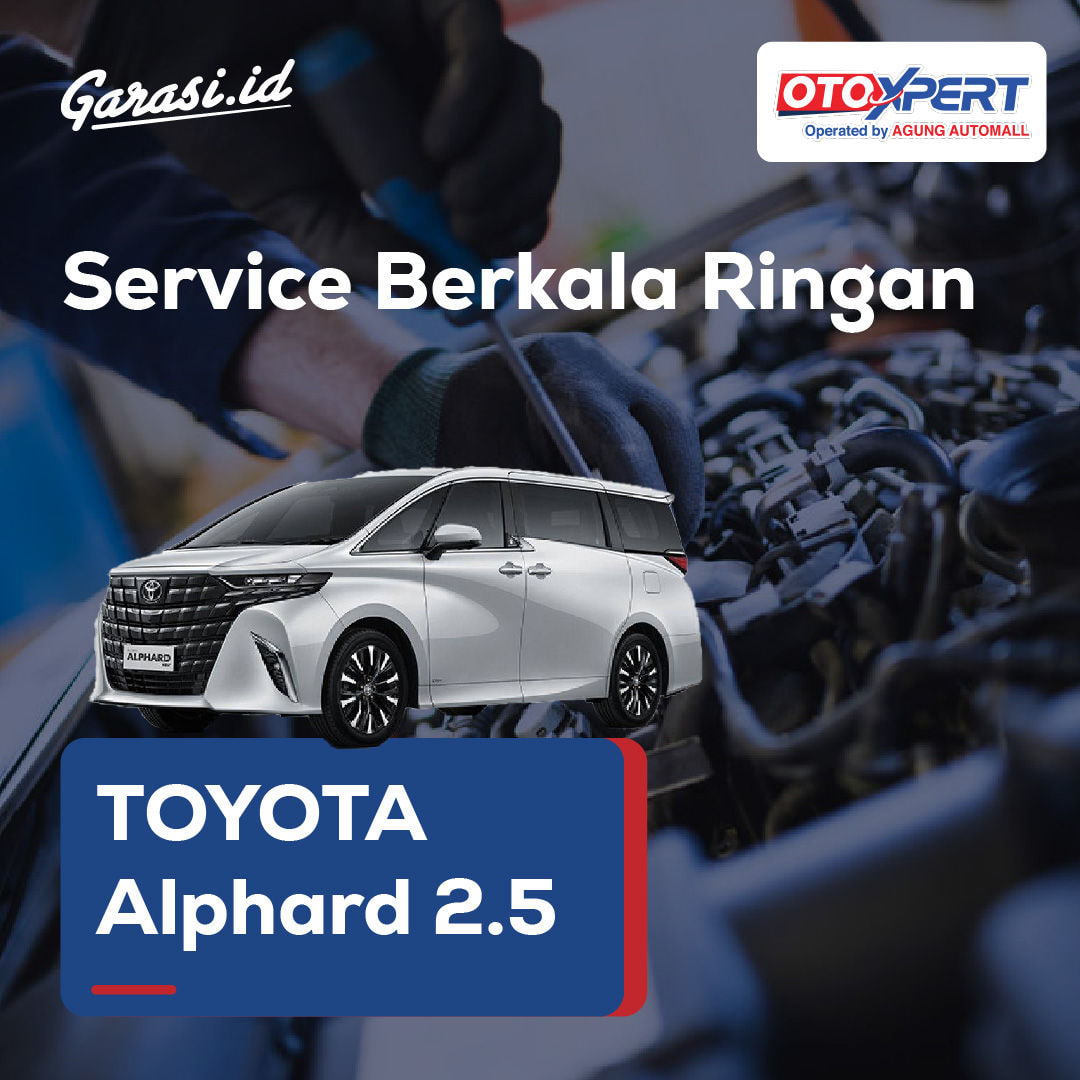 Service Berkala Ringan (Toyota Alphard 2.5)