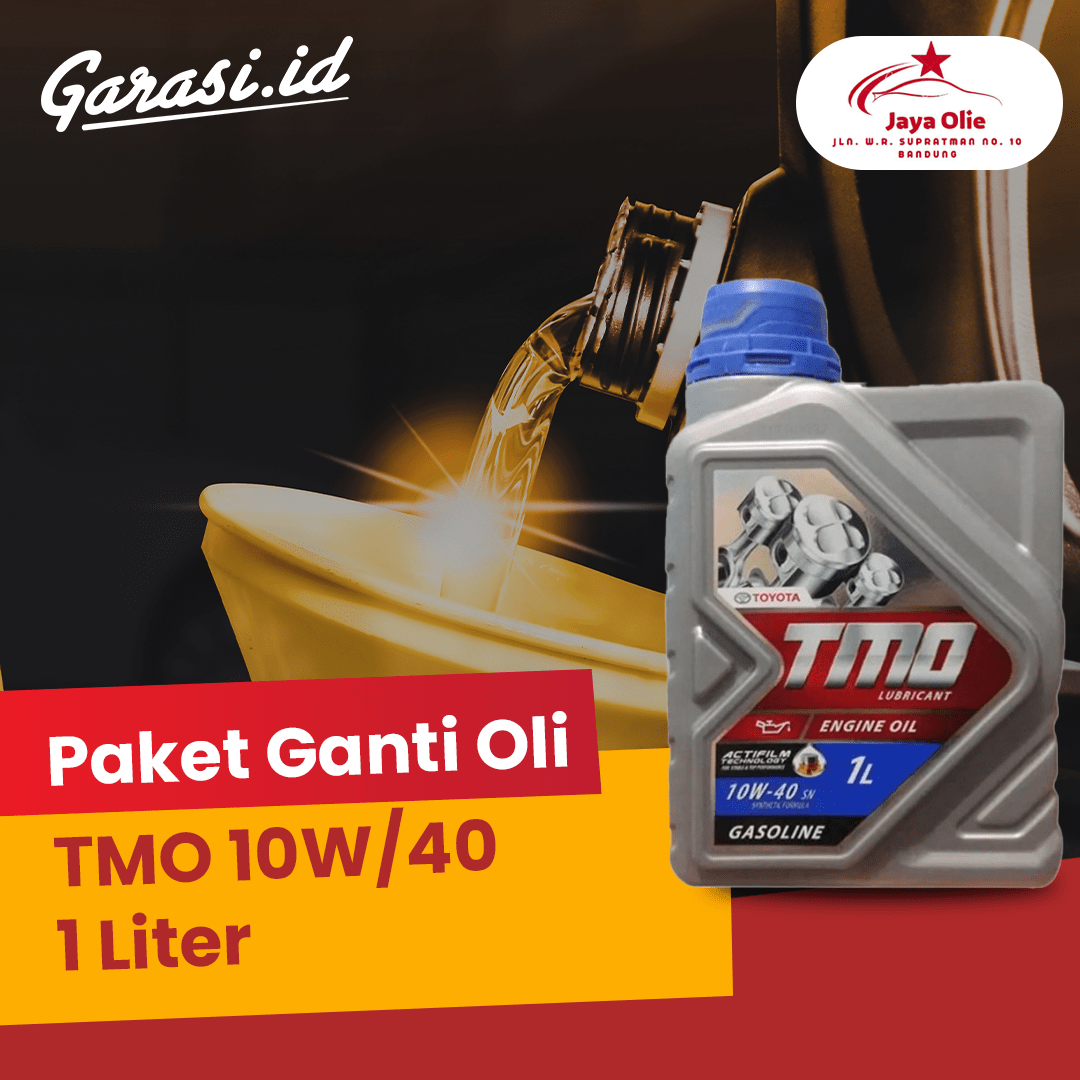 Paket Ganti Oli Mesran 20W/50 1 Liter