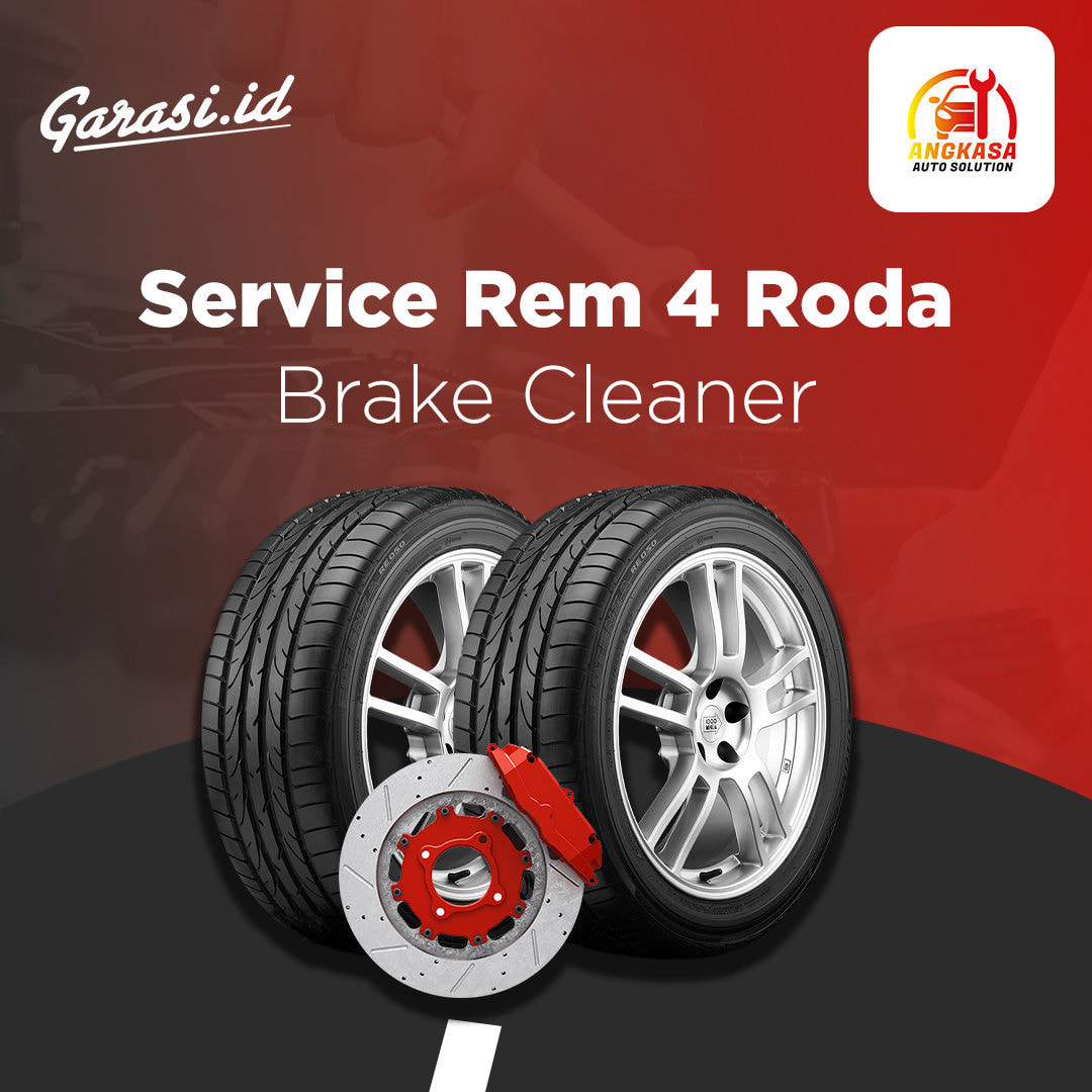 Service Rem 4 Roda + Brake Cleaner