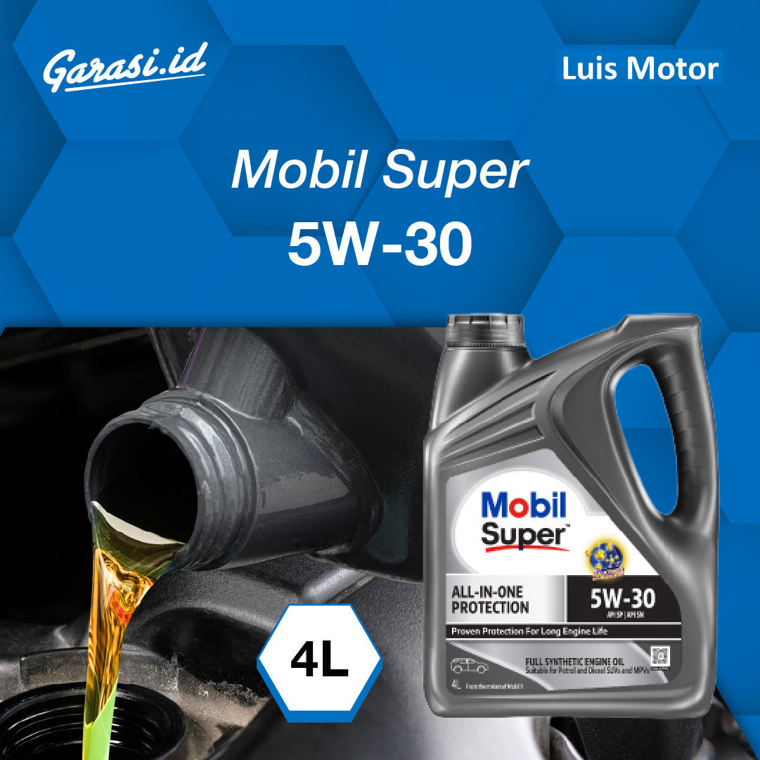 Ganti Oli Mobil Super 5W/30 4L