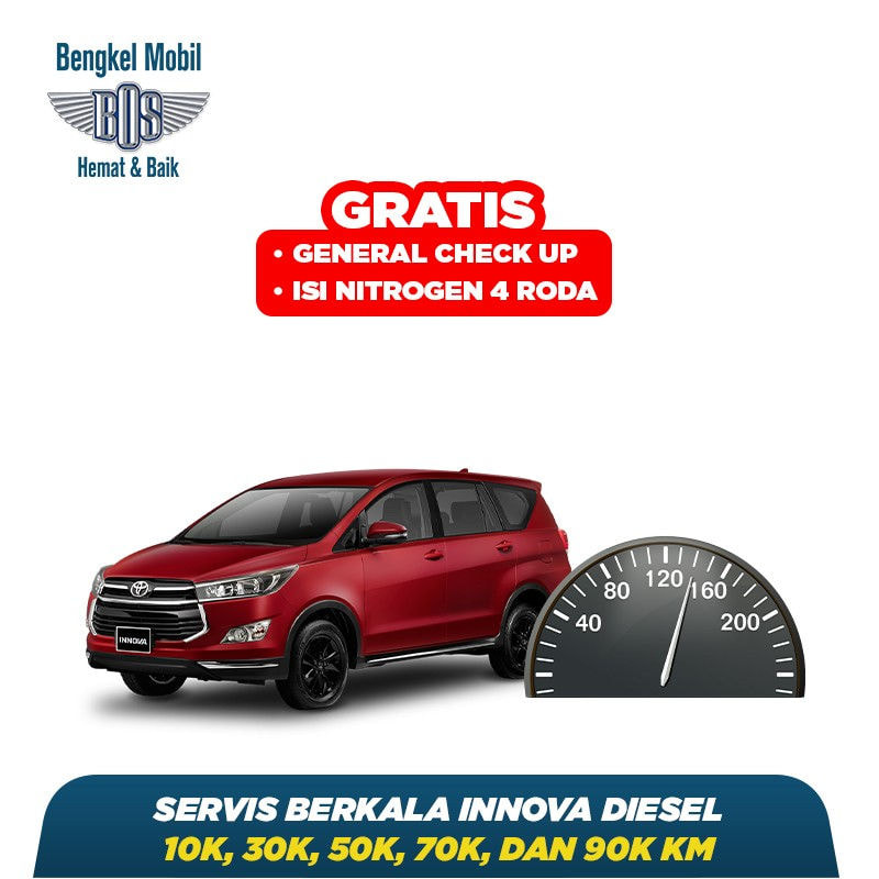 [Disabled] Paket Servis Mobil Berkala Innova Diesel