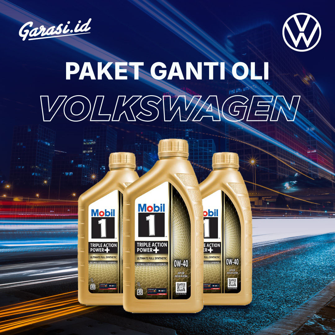 Paket Ganti Oli Mobil 1 Volkswagen