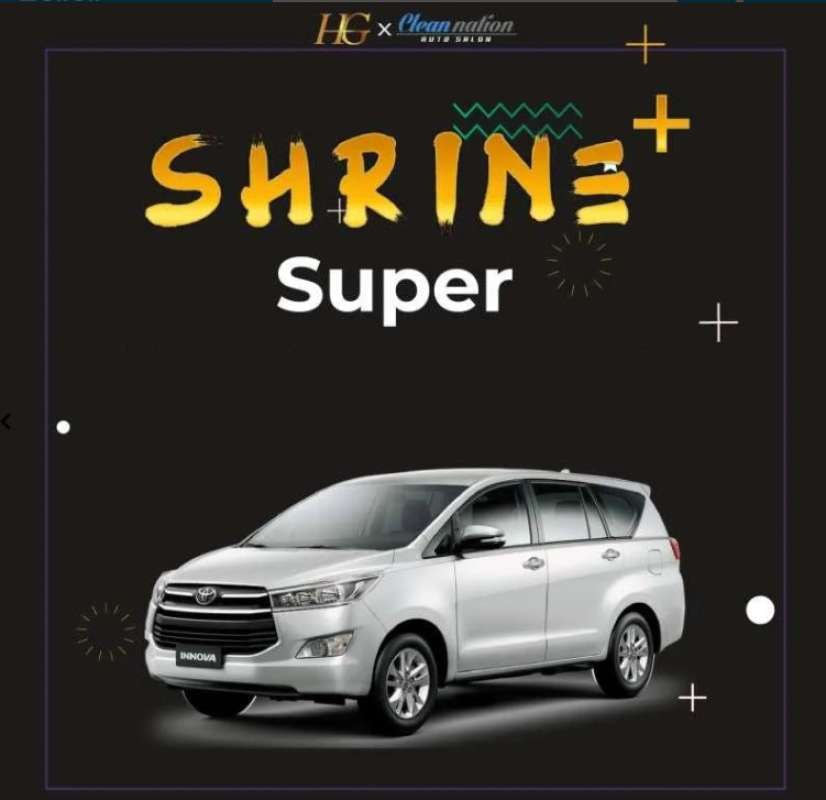 [PICKUP SERVICE] PAKET COATING + DETAILING MOBIL SHRINE PLUS - SUPER