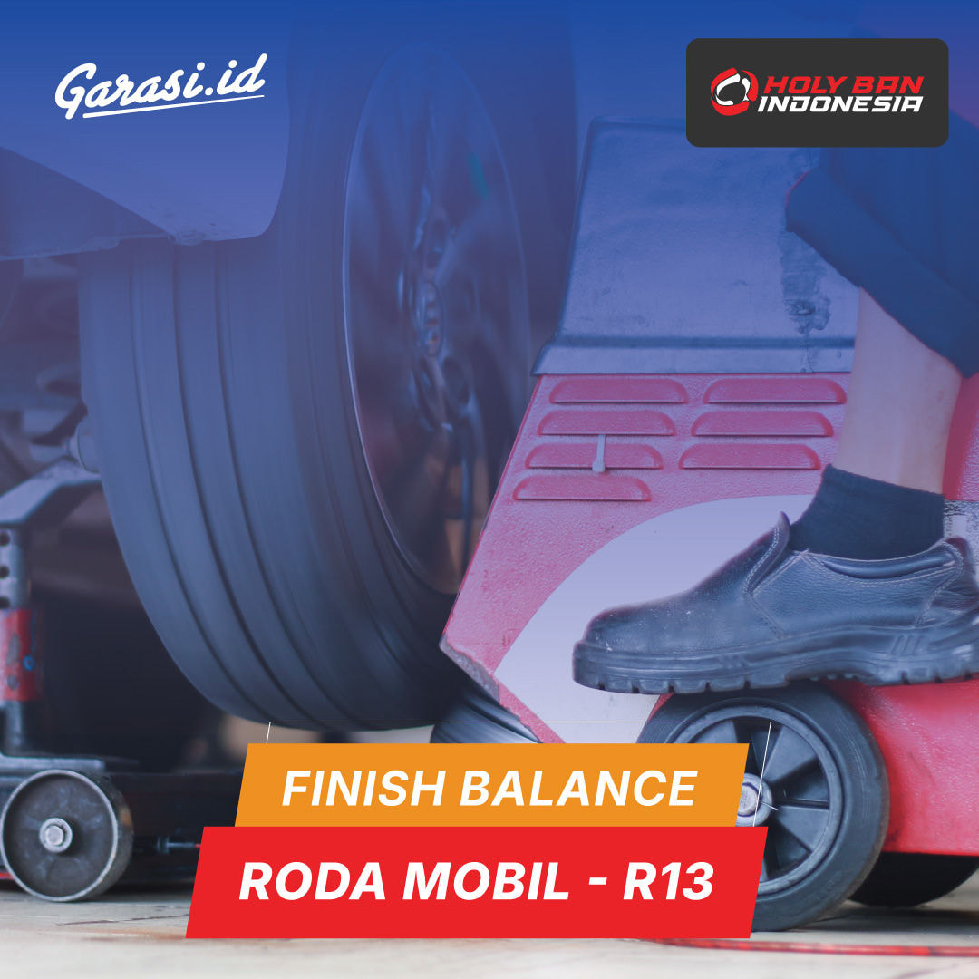 Finish Balance Roda Mobil - (Khusus 1 Roda)