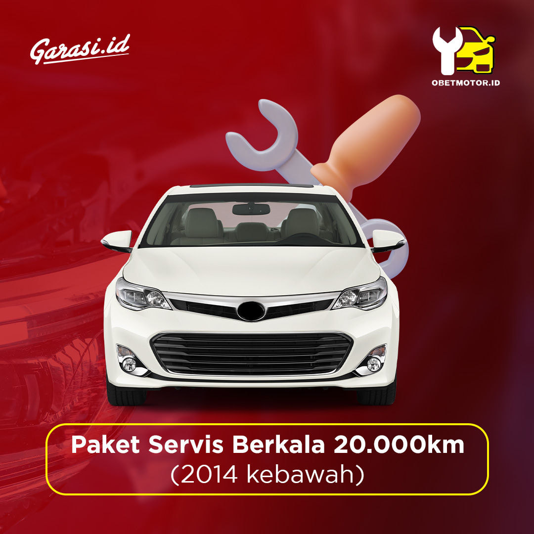 Paket Service Berkala 20.000 (2014 kebawah)