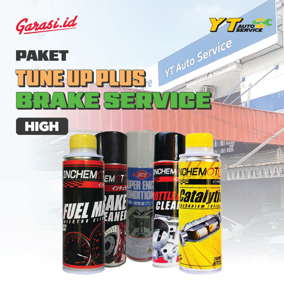 Paket Tune Up Plus And Brake Service High