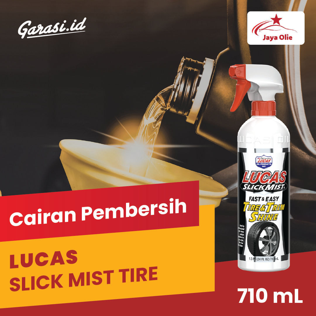 Slick Mist Tire and Trim Shine Lucas 710 Ml Slick Mist Tire and Trim Shine Lucas 710 Ml
