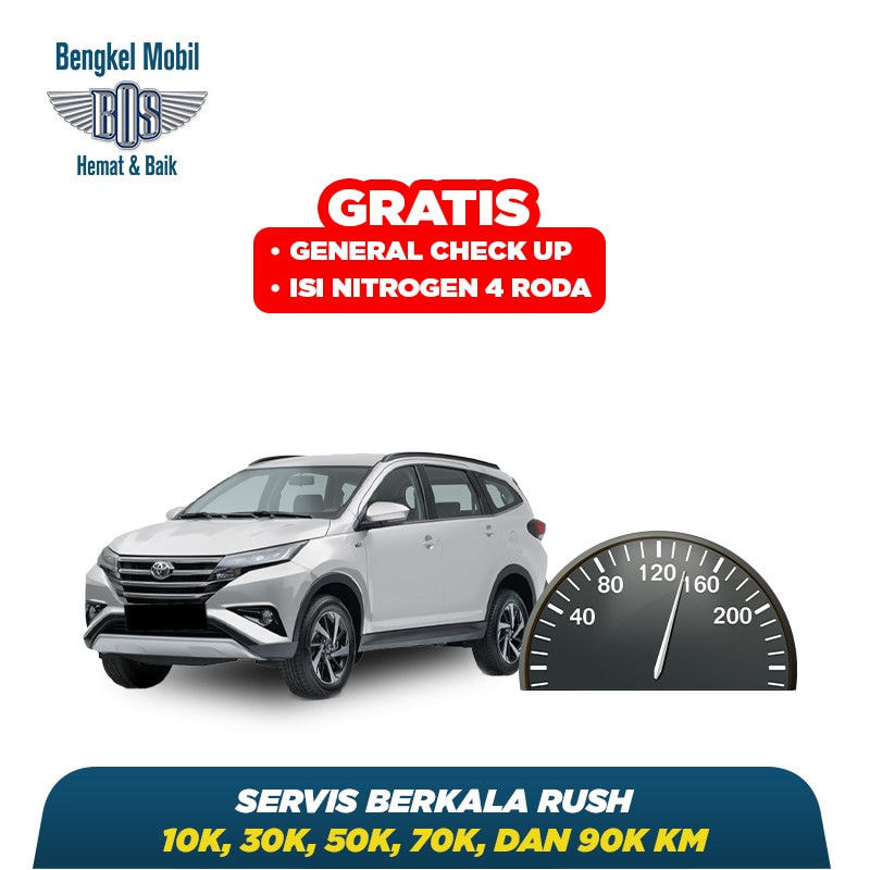 Paket Servis Mobil Berkala Rush,Terios,Sirion