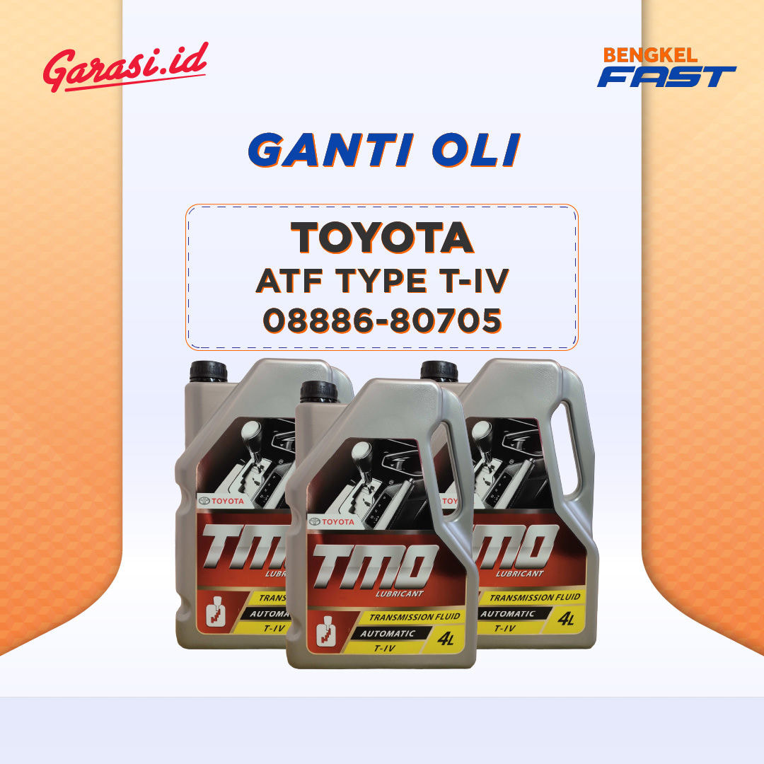 Ganti Oli Toyota ATF TYPE T-IV 08886-80705