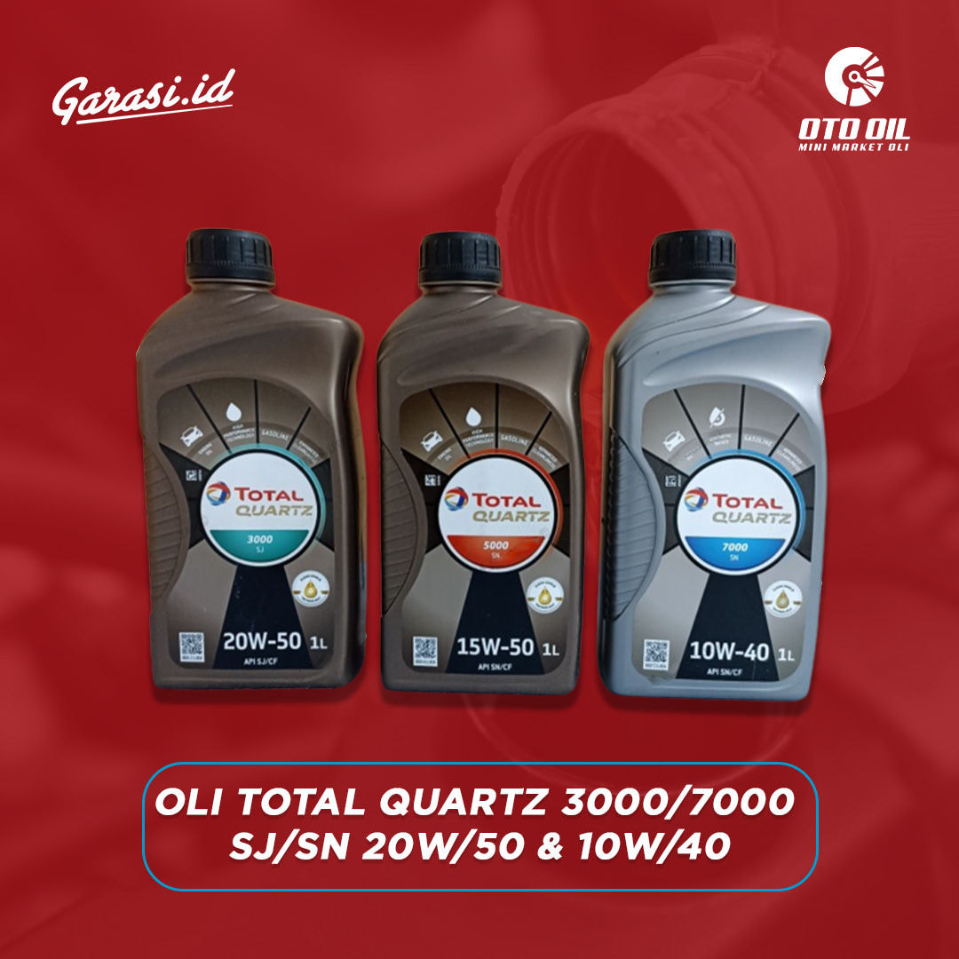 Oli Total Quartz 3000/7000 SJ/SN 20W/50 & 10W/40