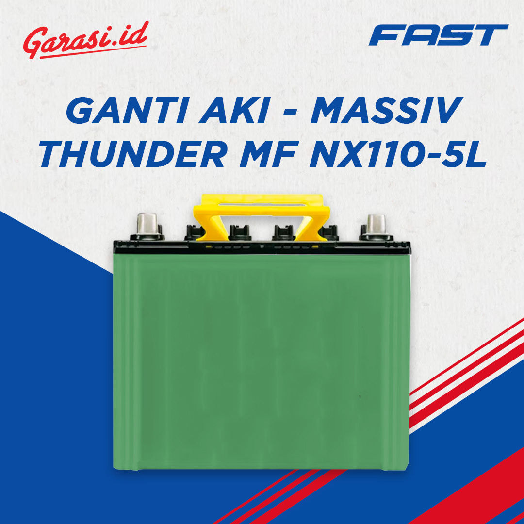 Ganti Aki - Massiv Thunder MF NX110-5L