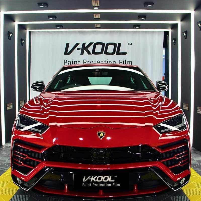 V-kool Paint Protection Film Pelindung Cat Kendaraan Mobil for Medium Car [Pasang Di Tempat]