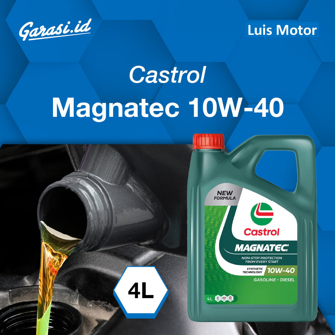 Ganti Oli Castrol Magnatec 10W/40 4L