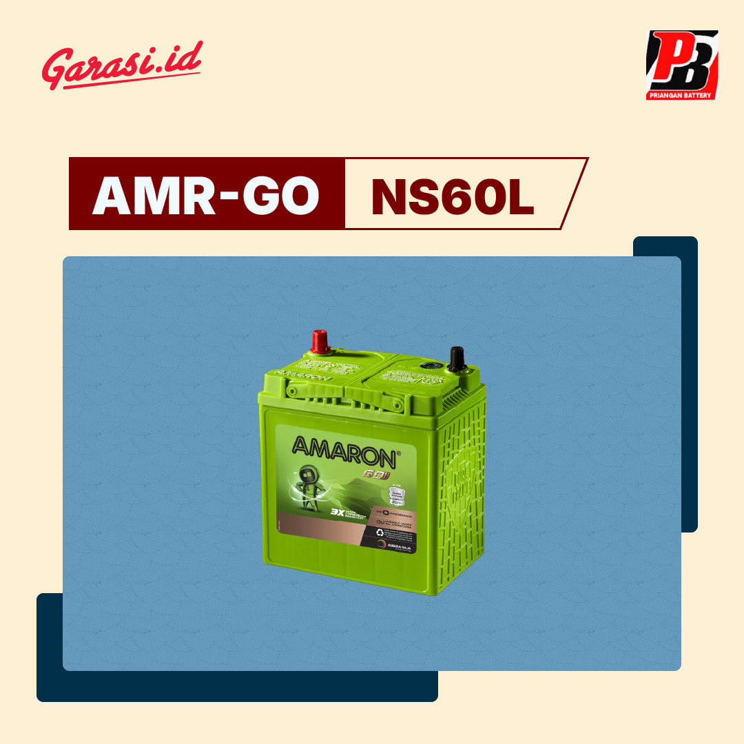 GANTI AKI MOBIL AMARON-GO NS60L