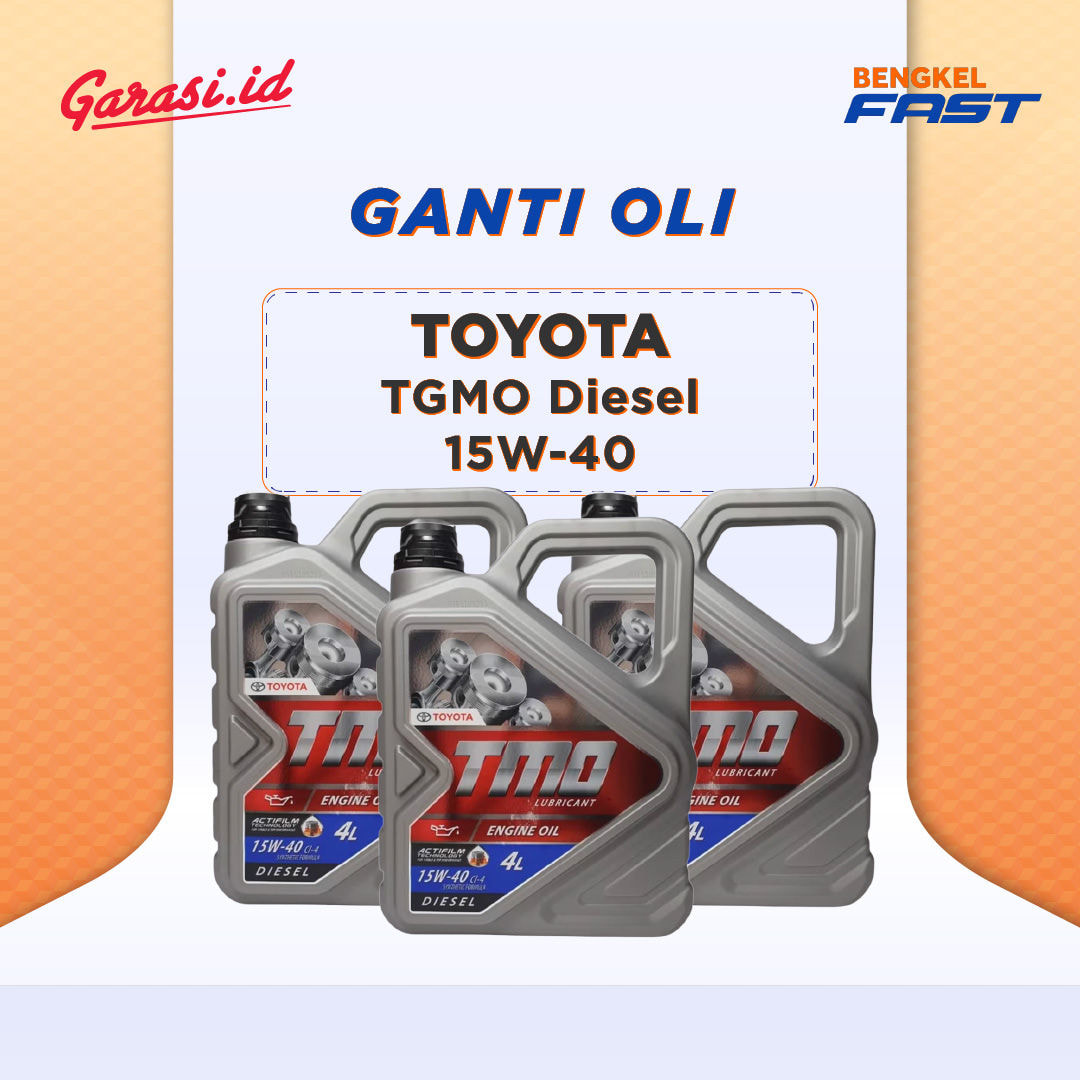 Ganti Oli Toyota TGMO DIESEL 15W-40