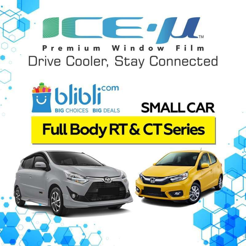 ICE-U Kaca Fim Mobil Full Body RT-CT Series for Small Car