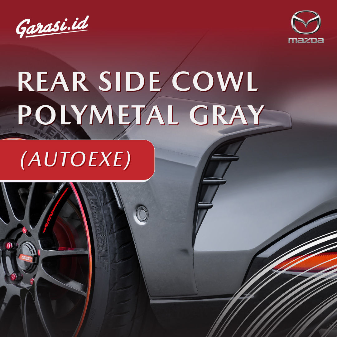 REAR SIDE COWL (AUTOEXE) polymetal gray