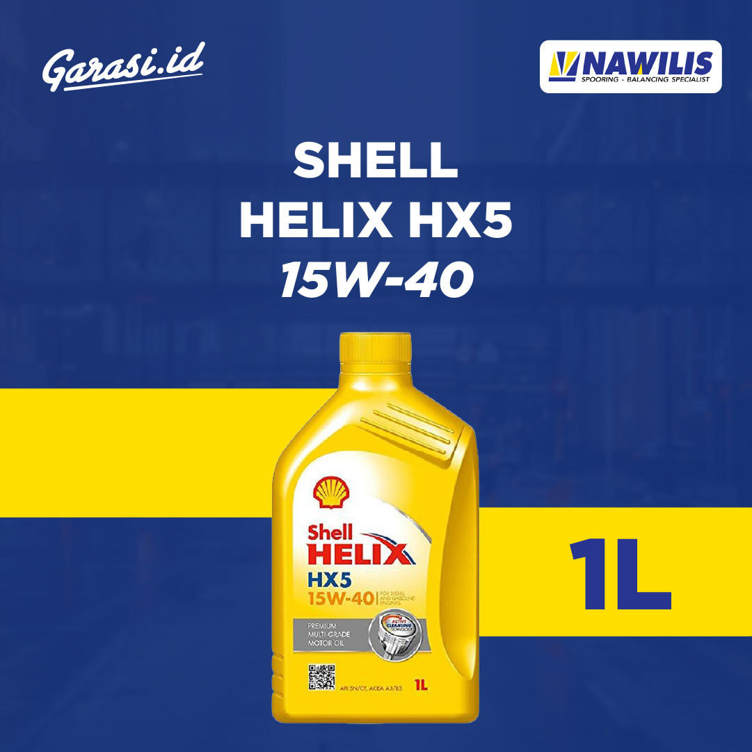 1L Oli Shell HX5