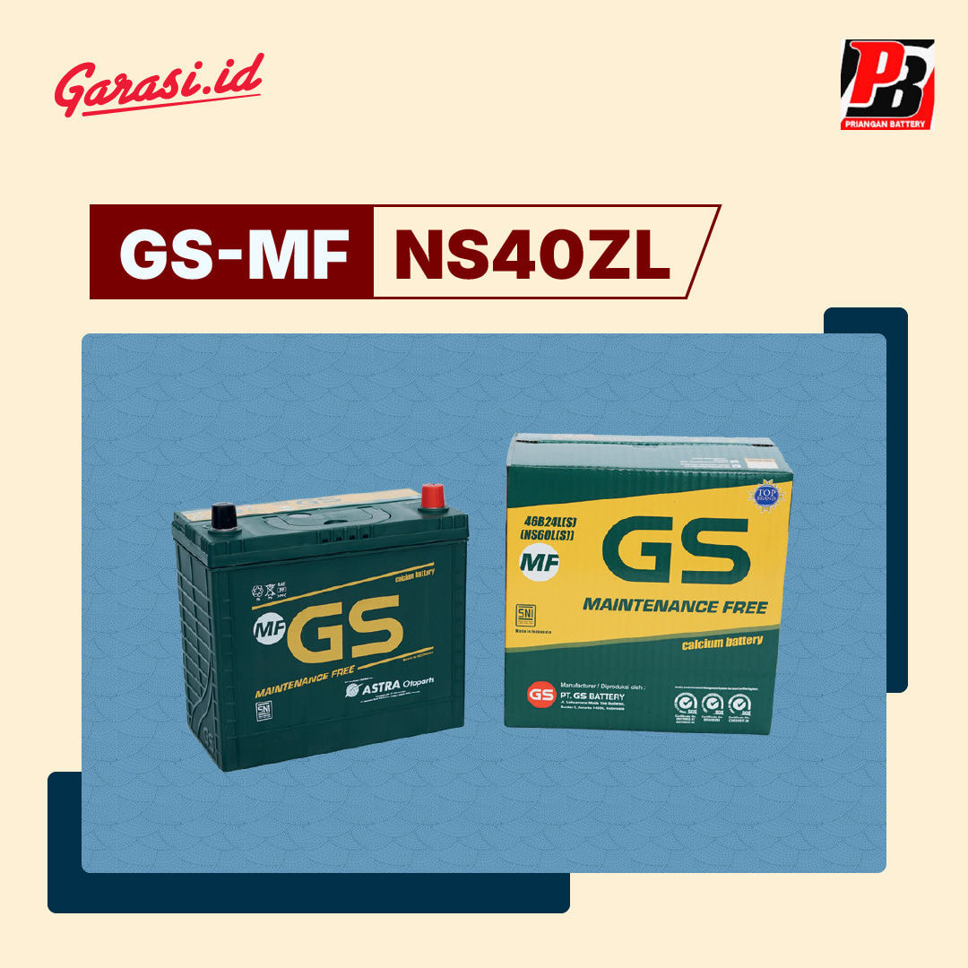 GANTI AKI MOBIL GS-MF NS40ZL