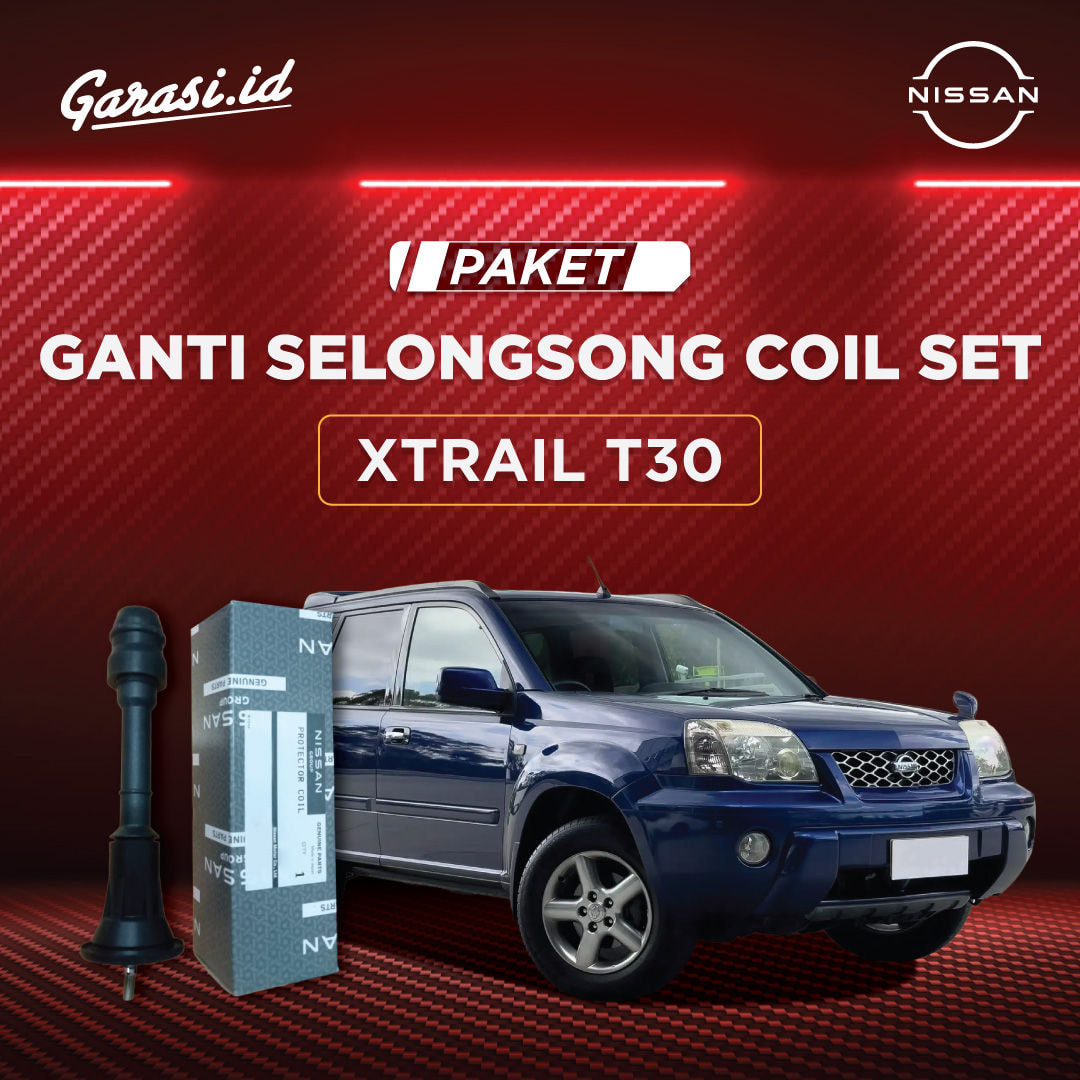 Paket Selongsong Coil Set Nissan Xtrail T30 Paket Selongsong Coil Set Nissan Xtrail T30