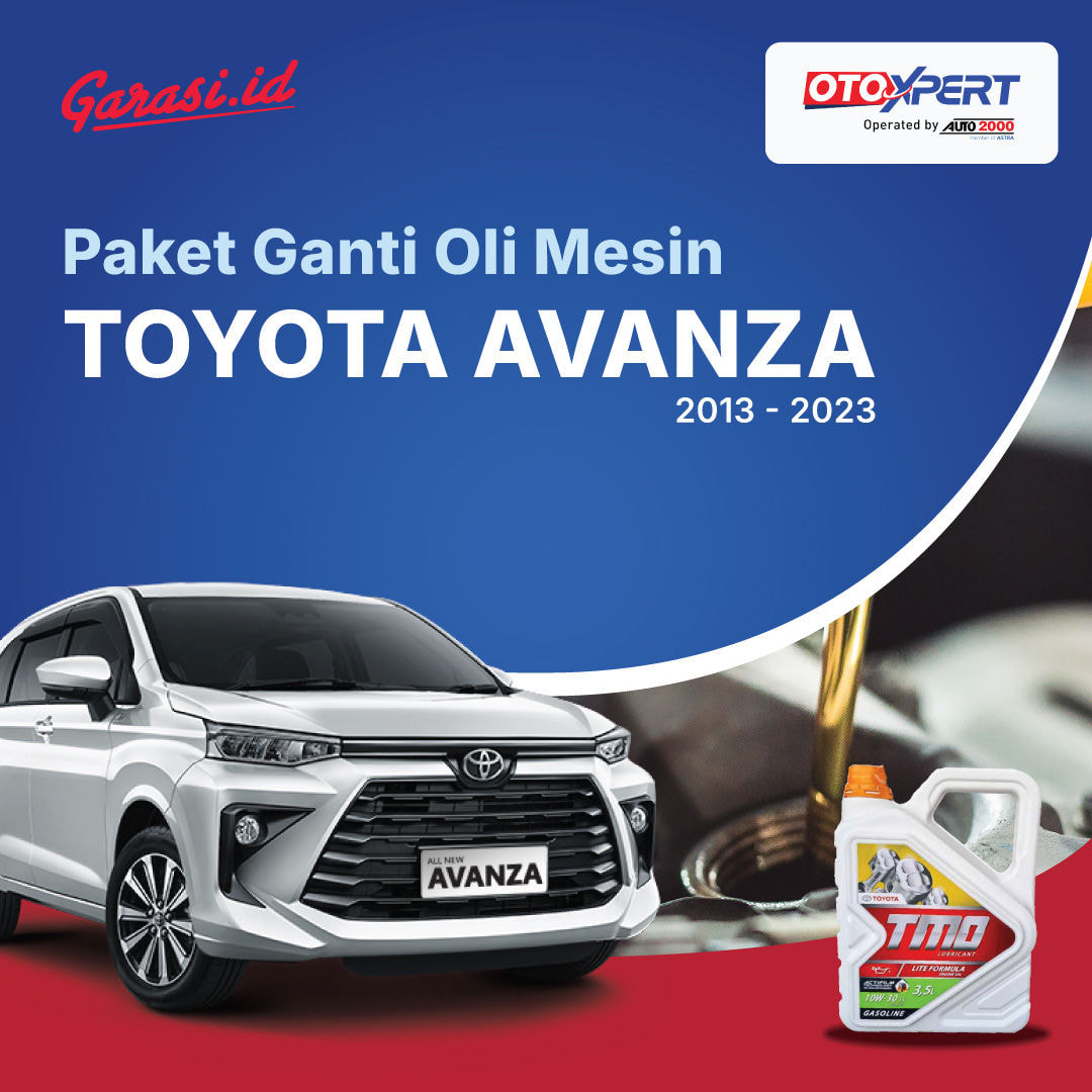 Paket Ganti Oli Honda Toyota Avanza
